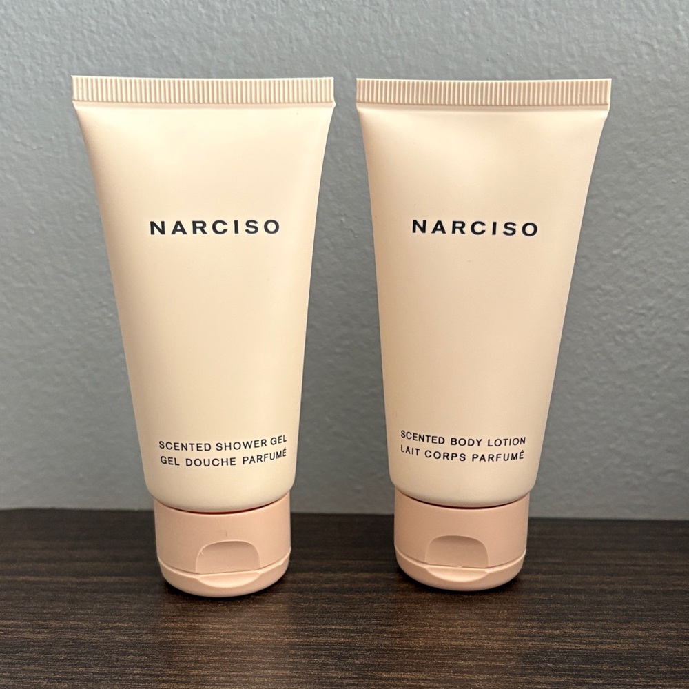 Narciso Rodriguez Poudrée Body Care Set (2) Lotion + Shower Gel 🤍